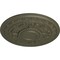 Ekena Millwork Tellson Ceiling Medallion (Fits Canopies up to 6 3/4"), Hnd-Painted Witch Hazel, 30 5/8"OD x 2 1/2"P CM30TEWHF - alternate 3